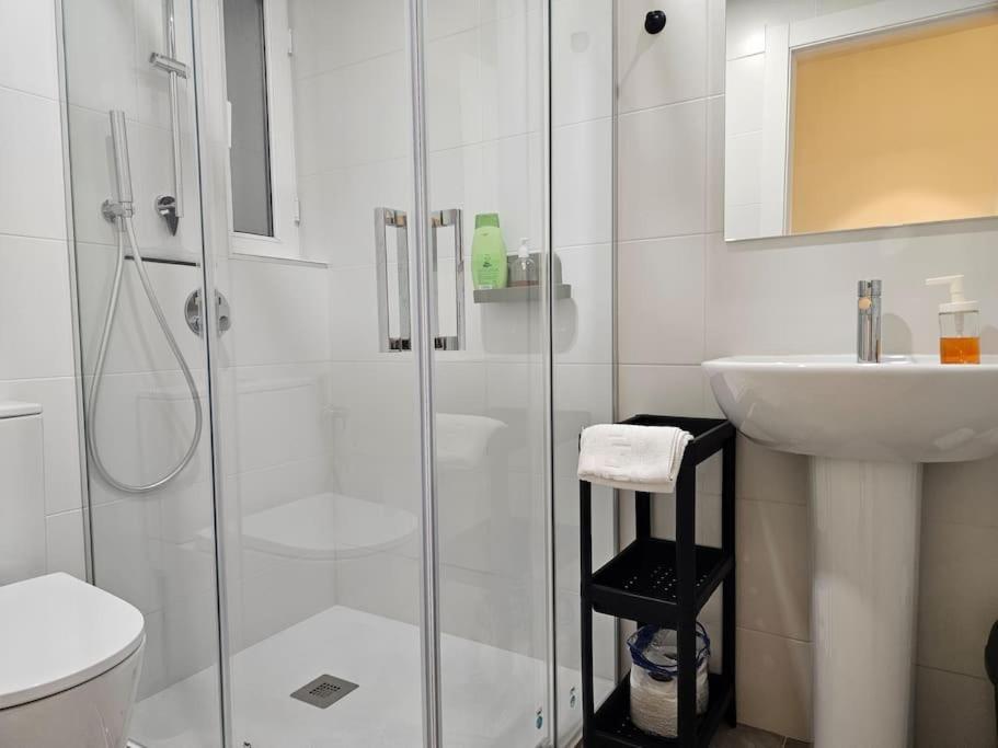 1A100 Moderno Y Acogedor Apartment Gijon Luaran gambar