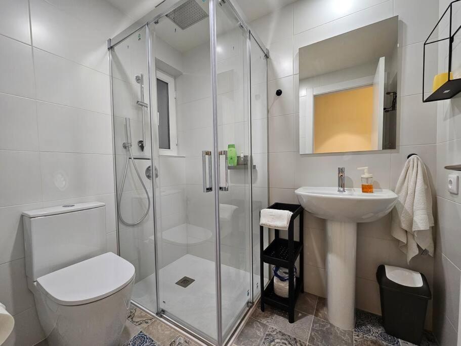1A100 Moderno Y Acogedor Apartment Gijon Luaran gambar